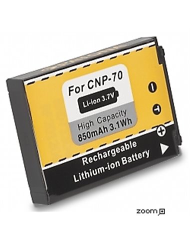 Batteri för Casio NP-70 850mAh 3.7V - supersnabb leverans | eQuipIT
