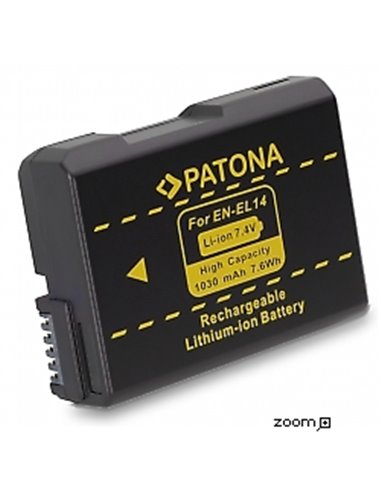Batteri för Nikon EN-EL14 1030mAh 7.4V - supersnabb leverans | eQuipIT