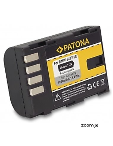 Batteri för Panasonic DMW-BLF19E 1860mAh 7.2V - supersnabb leverans | eQuipIT