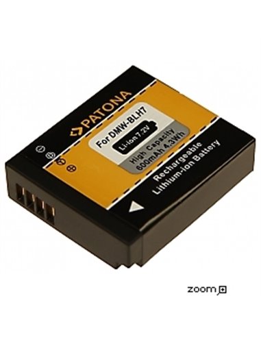 Batteri för Panasonic DMW-BLH7 600mAh 7.2V - supersnabb leverans | eQuipIT