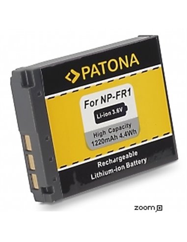 Batteri för Sony NP-FR1 1220mAh 3.6V - supersnabb leverans | eQuipIT
