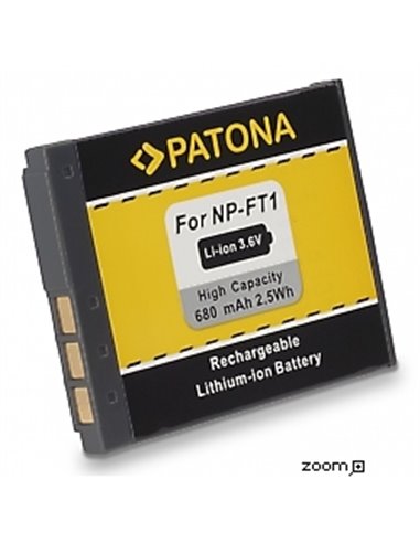 Batteri för Sony NP-FT1 680mAh 3.6V - supersnabb leverans | eQuipIT