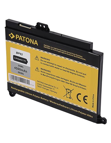 Batteri för HP Pavilion 15-AU 15-AW BP02 BP02XL 4500mAh - supersnabb leverans | eQuipIT